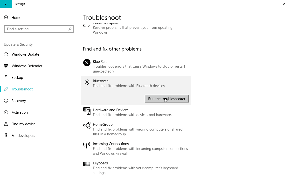 How to Fix Can't Turn on Bluetooth Windows 10