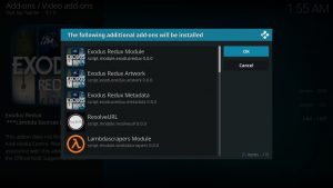 xodus Redux & Exodus Kodi Addon