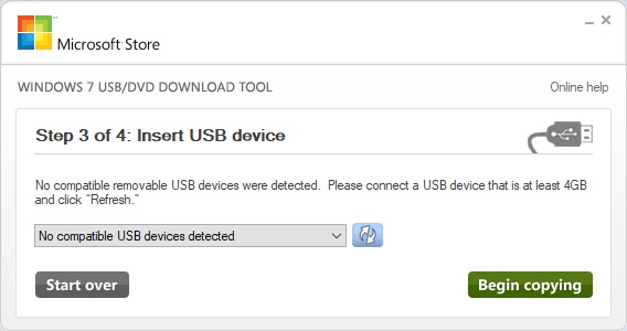 windows usb download tool