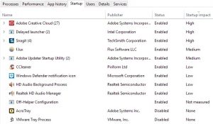 system high disk usage