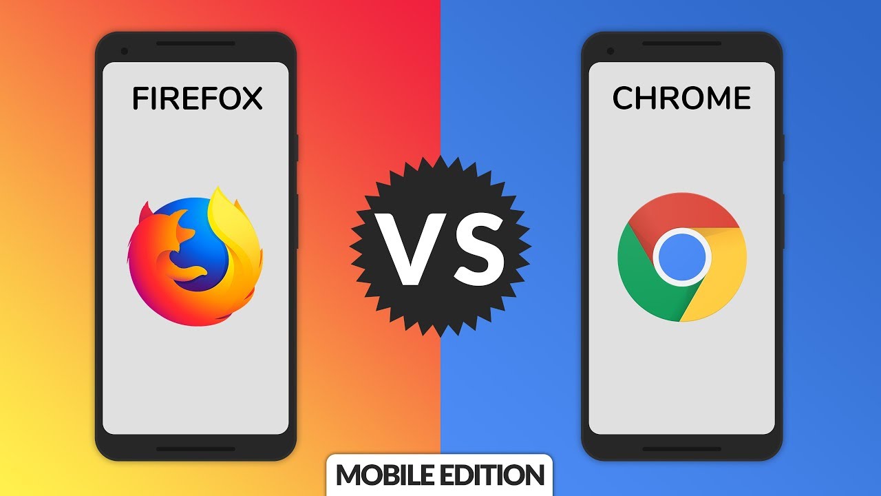 Fire­fox for Android vs Chrome