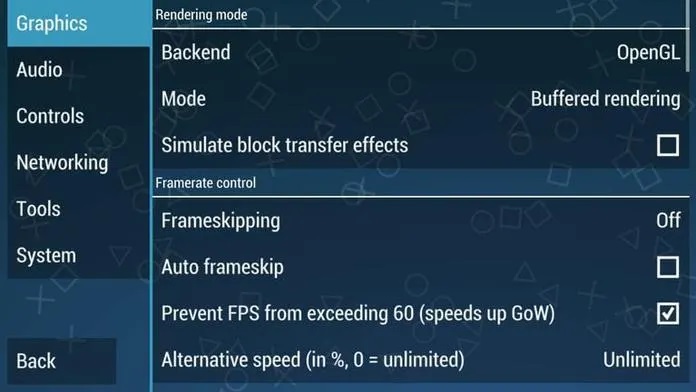 Best Settings For PPSSPP On Android