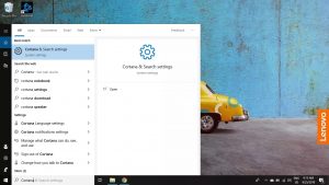 Disable Cortana in Windows 10