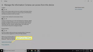 Disable Cortana in Windows 10