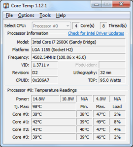 cpu stress test