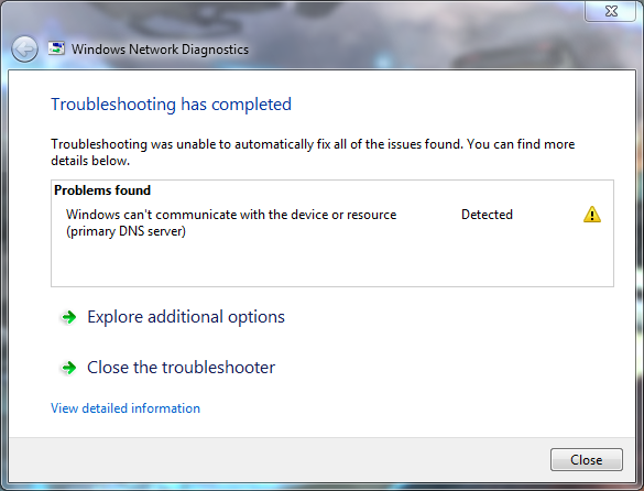 Fixing Windows can’t communicate with the device or resource