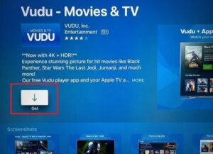 vudu app for apple tv