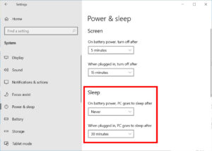 disable hibernation windows 10