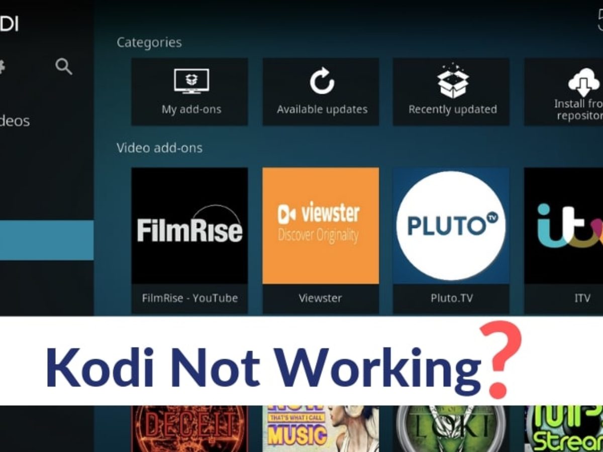 kodi 17 not working on windows 10