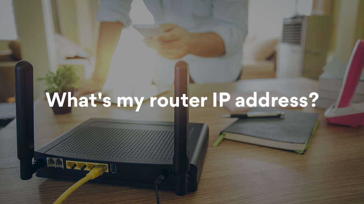 router ip address