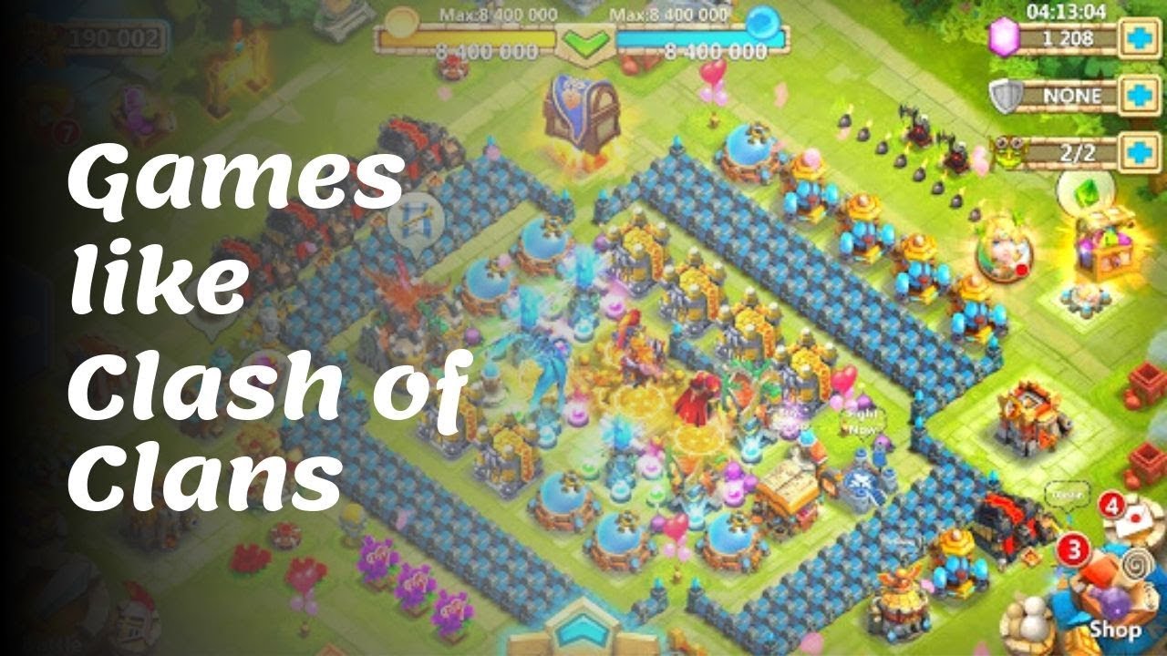 games like clash of clans