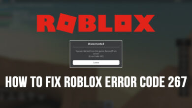 roblox error code 267