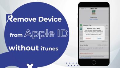 remove device from apple id