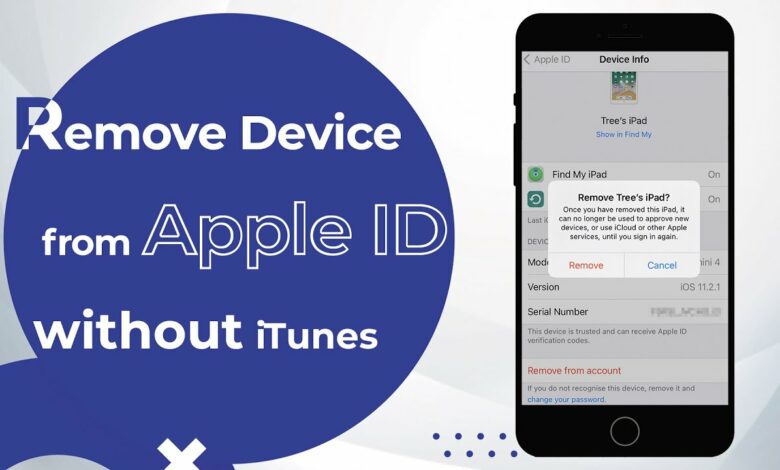 remove device from apple id