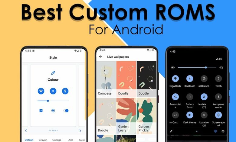 android custom roms