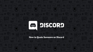 how to quote someone on discord