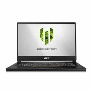 MSI WS65 15.6 ″. Best 4K workstation laptop