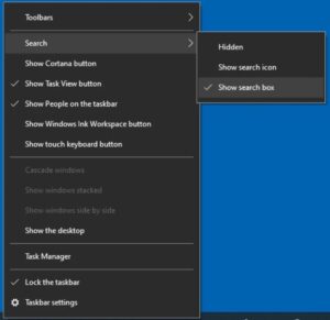 windows 10 taskbar not working fixes