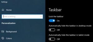 windows 10 taskbar not working fixes