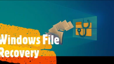 Windows file Recovery tool