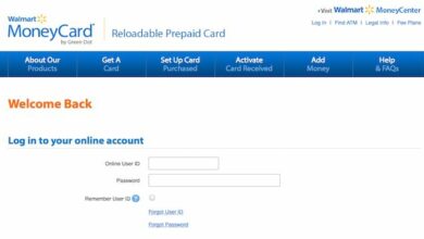 walmart card login