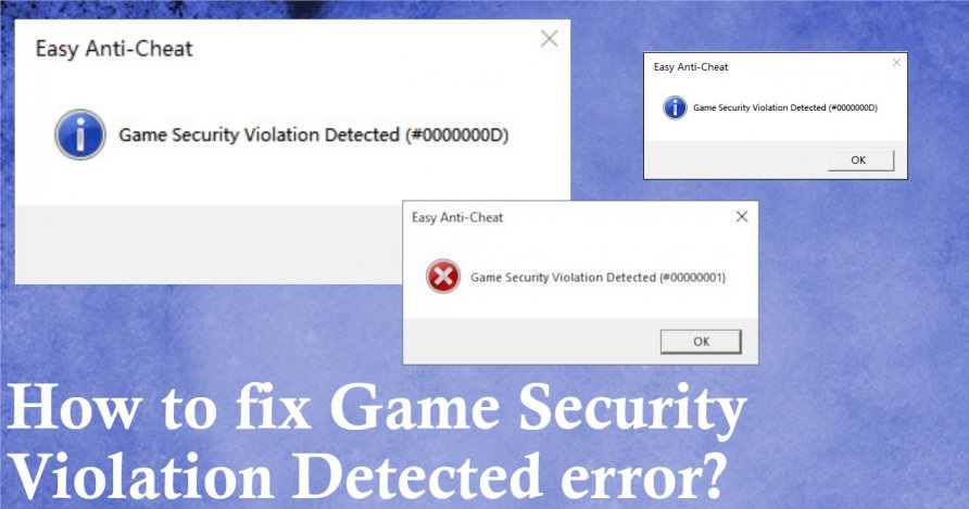 game security violation detected