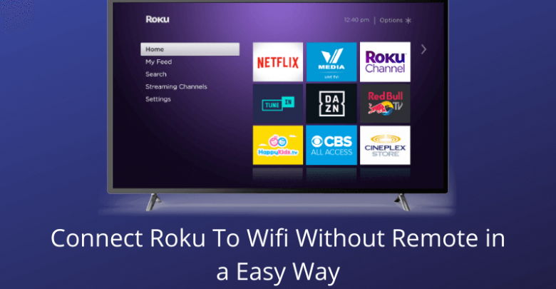 set up roku stick without remote