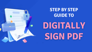 How to digitally sign a PDF
