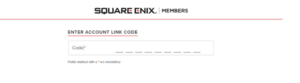 Sqex me link code