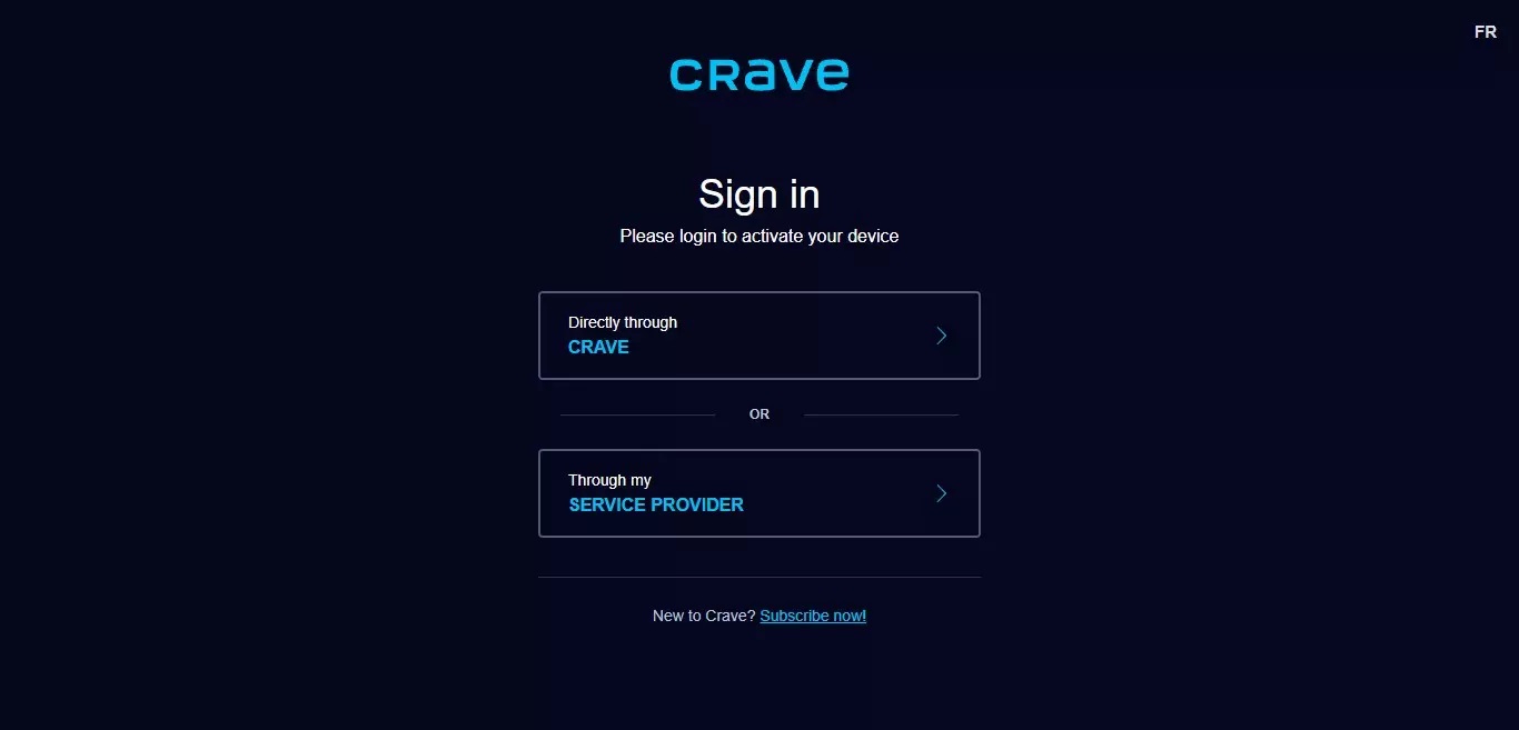 Crave ca activate