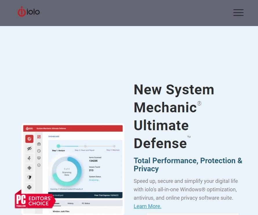 Iolo System Mechanic