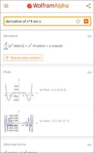 WolframAlpha