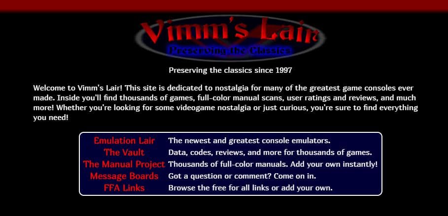 Vimm's Lair