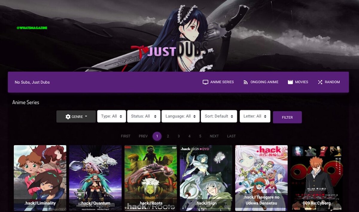 Best Sites like JustDubs