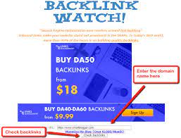 Backlink watch