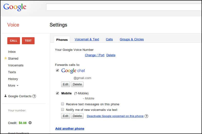  Google Voice Number