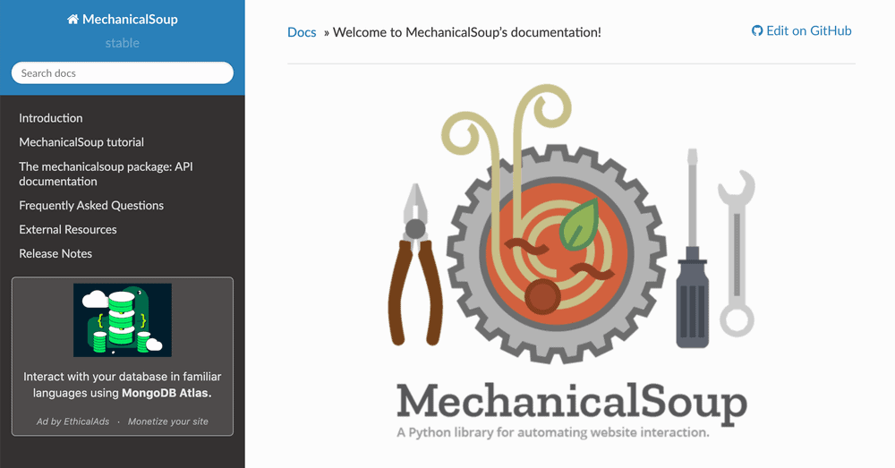 MechanicalSoup