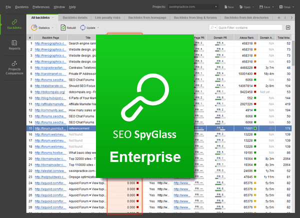 SEO SpyGlass