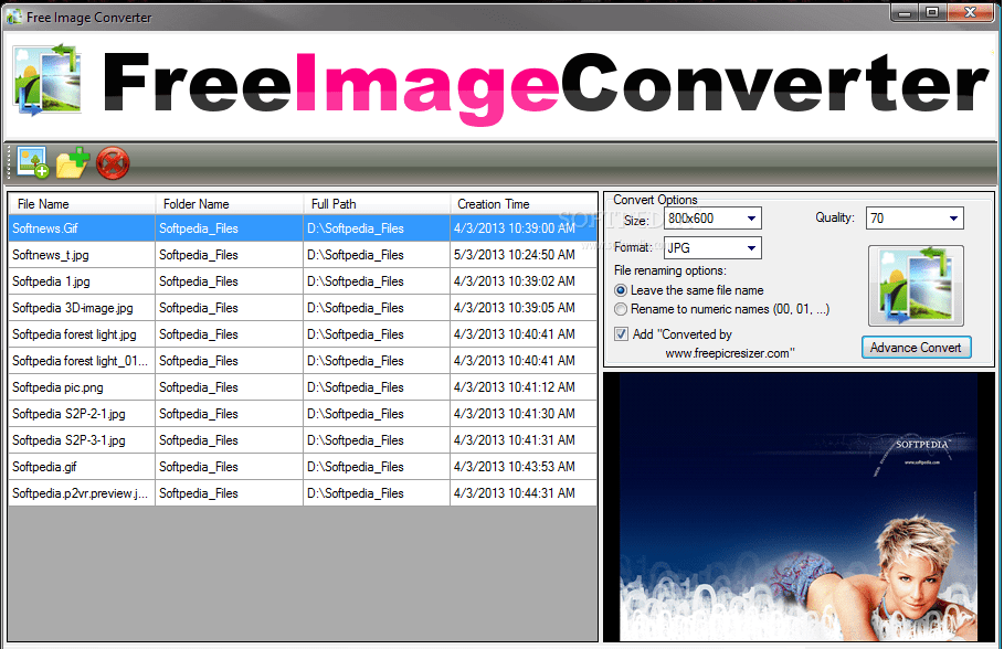 free image converter