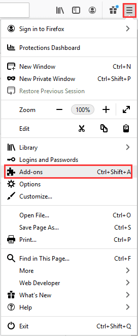 Reenable Firefox Addons Manually